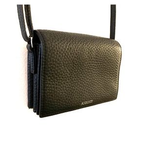 Auxiliary Black Crossbody Bag